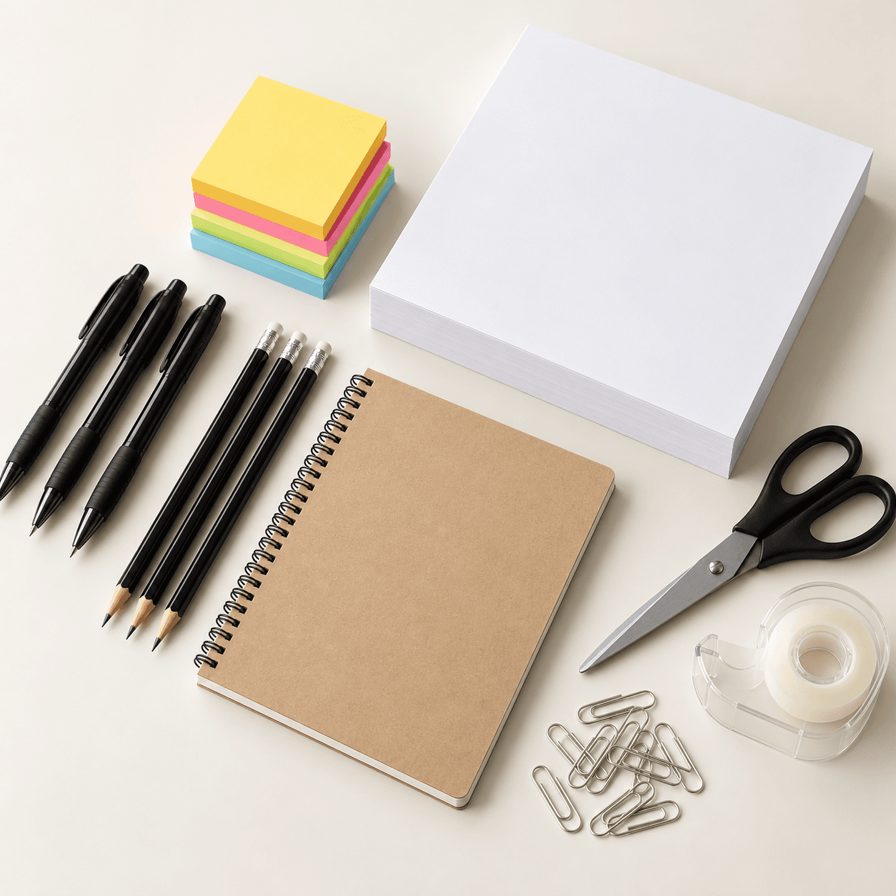 Black ink stamps